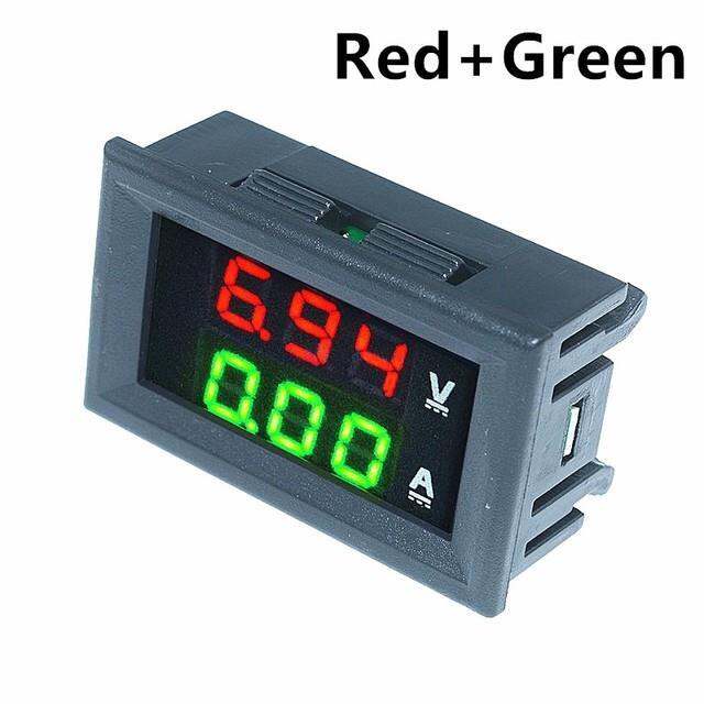 2020-new-digital-voltmeter-ammeter-100v-10a-panel-amp-voltage-current-tester-detector-display