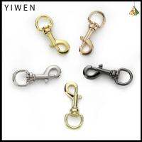 YIWEN 4pcs ที่หมุนได้ ตะขอสแนปโลหะ มี5สี อุปกรณ์ฮาร์ดแวร์กระเป๋าเดินทาง หัวเข็มขัดลาก ของใหม่ 6020มม. สายรัดหัวเข็มขัด สายหนังแท้