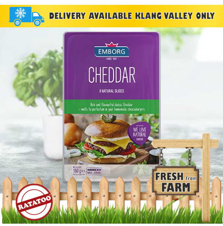 CHEESE Cheddar Cheese Slices (150g) RATATOO MARKET Lazada