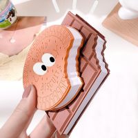 Cute Cartoon Chocolate Shape NoteBooks Memo Notepad Portable Message Book Office School Supplies Gift