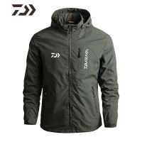 【 Cw】 DAIWA เสื้อผ้าตกปลาแจ็คเก็ตกีฬาเสื้อผ้าผู้ชาย Windproof แจ็คเก็ตกลางแจ้งป้องกันแสงแดดป้องกันรังสียูวีระบายอากาศตกปลาคลุมด้วยผ้า2022