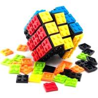 ของเล่นตัวตัวเลโก้ มี6สีสัน บล็อกตัวตัวรูบิค 3*3*3 DIY รูบิคเลโก้ ของเล่นเสริมทักษะเด็กเล็ก เกมส์ฝึกสมองเด็ก TY203