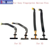 ปุ่มเซ็นเซอร์ลายนิ้วมือ Touch ID Ribbon Flex Cable สําหรับ Sony Xperia 1 / XZ4 Xperia 5 J8210 J8270 J9210 อะไหล่