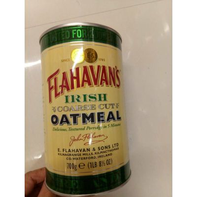 🍀For you🍀 Flahavans Irish Coarse Cut Oatmeal  ข้าวโอ๊ต อบกรอบหยาบ ฟลาฮาวาน 700 กรัม