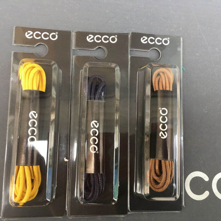 ECCO love step shoelaces genuine cotton waxed waterproof shoelaces