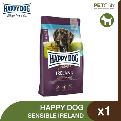 [PETClub] Happy Dog Sensible Ireland - อาหารสุนัขโตพันธุ์ใหญ่ สูตรดูแลผิวหนังและขน 2 ขนาด [1kg. 4kg.]