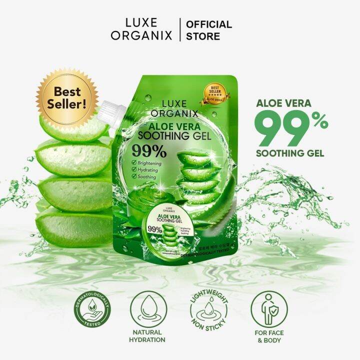 Luxe Organix Aloe Vera Soothing Gel 100ml | Lazada PH