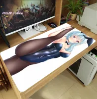 Anime Game Genshin Impact Eula Large Mouse Pad Gaming Computer Desk Keyboard Mat Anti-Slip Thicken Playmat Mousepad Cosplay Gift