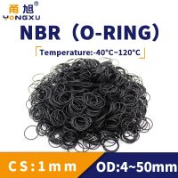 【hot】▧✥  NBR O Gasket Thickness CS1mm OD4-50mm and Wear Resistant Automobile Nitrile Rubber O-Ring