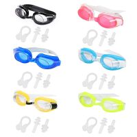 Limited Time Discounts Women Men  Waterproof Anti Fog Swimming  Set UV For Protection Wide 24BD