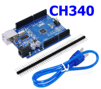 UNO R3 CH340G (ATMEGA328PB)  for Arduino Compatible พร้อมสาย USB 30 cm