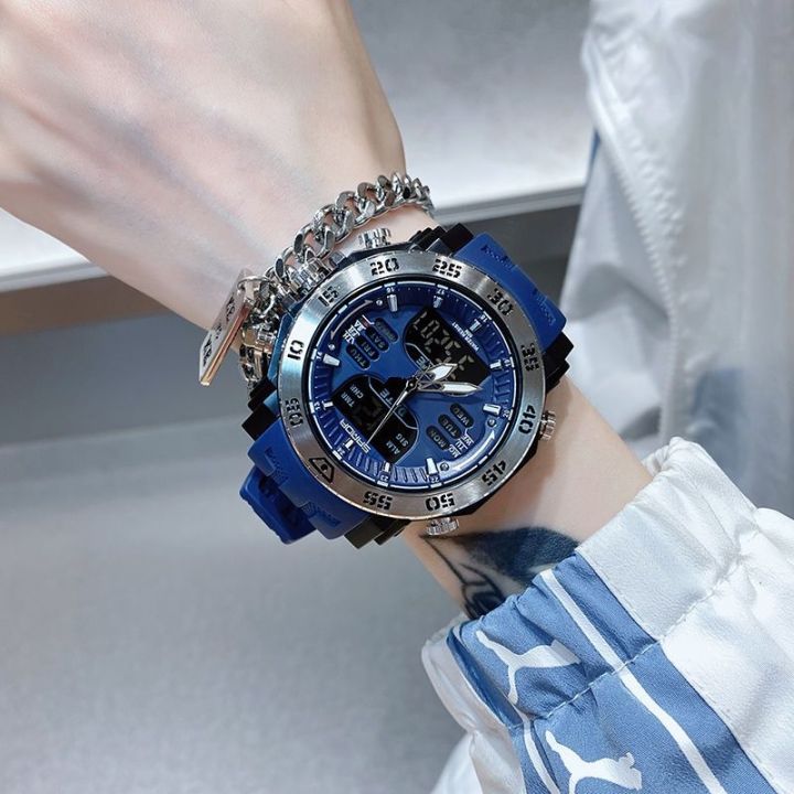 july-hot-pharaohs-annual-limited-watch-male-electronic-female-junior-high-school-student-multi-functional-luminous-waterproof
