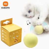 ∈ Xiaomi Youpin Smart Cat Ball Toy Pet Animal Sound Supplies Product Toy Cat Interactive Catnip Pet Play Ball Cat Training Toy