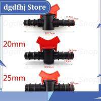 Dgdfhj Shop 1/2 3/4 Garden Watering Hose Tap DN15 DN20 Irrigation Water Valve 16mm 20mm 25mm PE Waterstop Connector Cranes