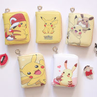 Pokemon Clutch Bag Pikachu Mini Purse Cute Wallet Kids Purses Coin Pouch Keychains Bags Kawaii Coin Purse Women Wholesale Purses