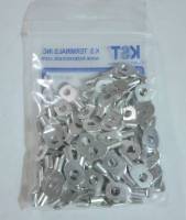 TL 10-6 หางปลาหนา 2 ชั้นทรงยุโรป เบอร์ 10-ุ6 / Non- Insulated Copper Tubular Lugs แพค 25 ,50 ,100pcs)