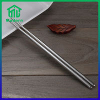 Modern ถูกที่สุด !! ตะเกียบ สแตนเลส ช้อนส้อมสแตนเลส Stainless Steel Chopsticks