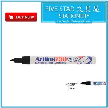 Artline Laundry Marker for Light Coloured Fabrics