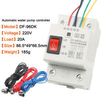 DF-96ED Automatic Water Level Controller Switch 20A 220V Water tank Liquid Level Detection Sensor Water Pump Controller 2m wires