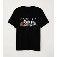 【New】Lint9 {พร้อมส่ง เสื้อยืดผ้าฝ้าย 100% พิมพ์ลาย Friends Family Parody Addams Wednesday Gomez Pugsley พลัสไซซ์ พลัสไซซ์ ของขวัญวันคริสต์มาส สําหรับผู้ชาย XS-6XL