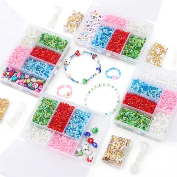 VICOVI 3640+pcs Pony Beads Kit Bracelet Jewelry Making