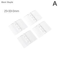 ?Best Buyle บานพับพลาสติกพับได้4ชิ้น33X45 25X33 30X33 65x42บานพับใสโปร่งแสงอะคริลิคใสทนทาน