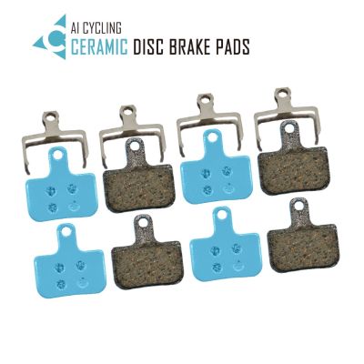 4Pairs EOOZ Ceramics Bicycle DISC BRAKE PADS for AVID Elixir &amp; DB SRAM LEVEL TL &amp; T / Sram Force eTap AXS Chrome Trim Accessories