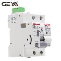 GEYA Recloser GRD9L-S RCCB พร้อม RS485ควบคุมระหว่างเบรกเกอร์2P 25A 40A 63A 30Ma 100Ma 300Ma RCD