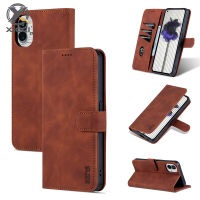 XICCI For Nothing Phone 1เคสโทรศัพท์ Magnetic Leather Wallet Card Slots Flip Cover Protection Cell Phone Casing