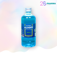 ALCOHOL ALSOFF 70% 450ml แอลกอฮอล์ 70% แอลซอฟฟ์ ตราเสือดาว