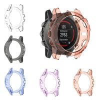 [SOSO 3C accessories] เคสป้องกันสำหรับ Garmin Fenix 5S 5 5X สมาร์ทวอทช์ฝาครอบซิลิโคนอ่อนนุ่มกันชนเชลล์ Plus TPU Protector