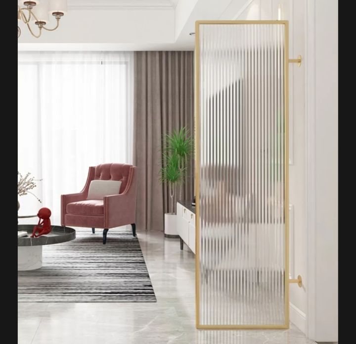 (PRE ORDER) Wall partition, glass divider, living hall partition