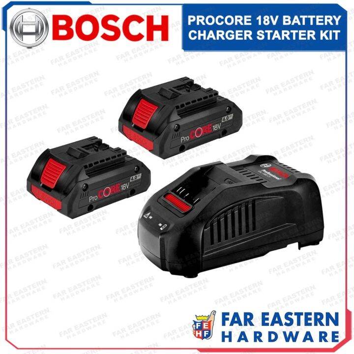 BOSCH Procore 18V Battery Charger Starter Kit RBPT18 Lazada PH