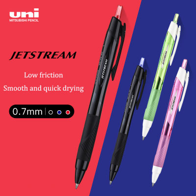 ญี่ปุ่น UNI JETSTREAM เจลปากกา SXN-157S แห้งเร็วเรียบ0.7มิลลิเมตรแรงเสียดทานต่ำขนาดกลางน้ำมันปากกาลูกลื่นสำนักงานน่ารักเครื่องเขียน