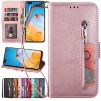 ▲▩ Leather Wallet Case For Huawei P30 P20 Mate 10 20 Pro Liter Y6 Y7 P Smart Plus 2019 Zipper Fashion Flip PU Holder Cover Coque