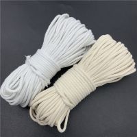2mm 2.5mm 3mm 10yards Cotton Cord Rope Braided Twisted Rope High Tenacity Thread DIY Textile Craft Woven String Home Decoration General Craft