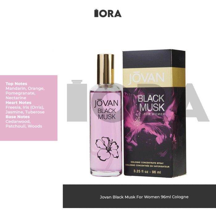 Jovan Black Musk Women 96ml Cologne Parfum Original Lazada Indonesia 2270