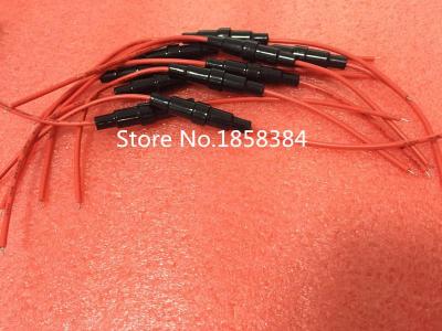 Free shipping 10PCS/lot 5x20mm AGC Fuse Holder Inline screw type with 16 wire AWG for car boat