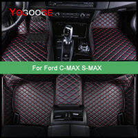 YOGOOGE พรมปูพื้นรถยนต์สำหรับ Ford S-MAX C-MAX Foot Coche อุปกรณ์เสริม Cars