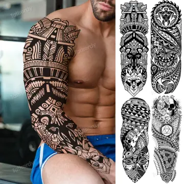 Shop Hena Tattoo For Men Big Online | Lazada.Com.Ph