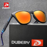 【CC】 DUBERY Polarized Sunglasses Men UV400 Goggles Fishing Glasses Hiking Cycling Mens Driving Eyewear