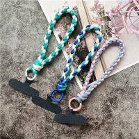 Wrist Strap for Phone Hand Strap Weave Key Lanyards Colorful Cellphone Charm Portable Accessories for Hanging Cell Phones Chain