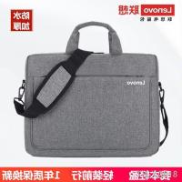 Lenovo laptop bag 14 inch 15.6 inch ms 16.1 -inch hand the bill of lading shoulder male thin section and velvet