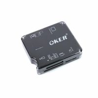 ??HOT!!ลดราคา?? OKER Card Reader ตัวอ่านการ์ด USB รุ่น C-2004 (BLACK) #583 ##ที่ชาร์จ แท็บเล็ต ไร้สาย เสียง หูฟัง เคส .ลำโพง Wireless Bluetooth โทรศัพท์ USB ปลั๊ก เมาท์ HDMI .