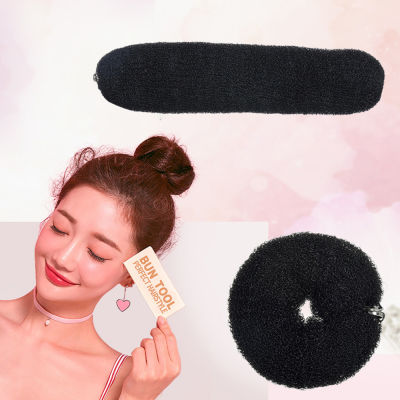 Hair Bun Hairstyle Hair Accessories Donut Foam Sponge Girls Women Hair Bun Maker Hair Ring Hair Styling Tools