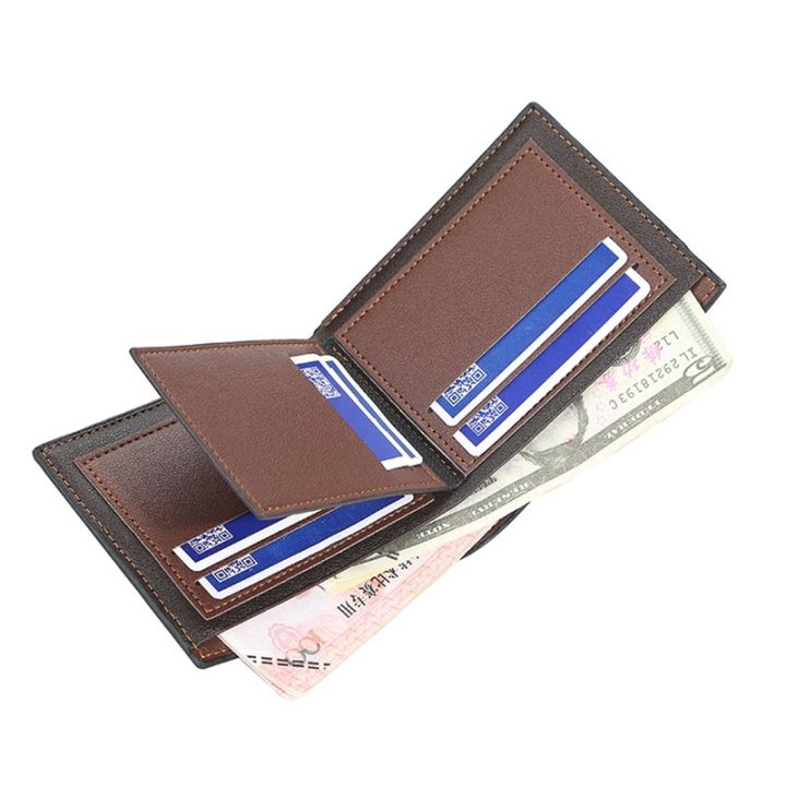 layor-wallet-baellerry-กระเป๋าสตางค์กระเป๋าสตางค์ชายสั้นแบบย้อนยุค-กระเป๋าสตางค์ผู้ชายทรงผอมเฉียบตัดขวางบัตรดร๊อพชิพขายส่งกระเป๋าสตางค์บุรุษ