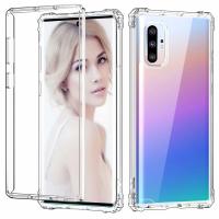 Galaxy Note 10 Case, Samsung Note 10 + Case,CLEAR Ultra Slim SLIM FIT Soft TPU เคส,กันกระแทกป้องกันรอยขีดข่วนปกคลุมสำหรับ Samsung Galaxy Note 10 / Note 10 Plus 2019 ！