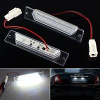 2PCS CANbus LED License Number Plate Light FOR Maserati Quattroporte V M139 generation 5th 2003-2012 OEM 363100111 714044750609 Bulbs  LEDs HIDs