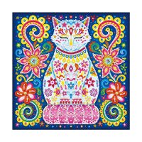 5D Diamond Art Painting Kits Night Light Animals Cross Stitch Diamond Embroidery Cat Rhinestones Art Gift Decoration For Home