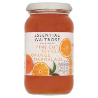 New Promotion ส่งฟรี !! Waitrose Essential Fine Cut Seville Orange Marmalade 454g. “ COD “